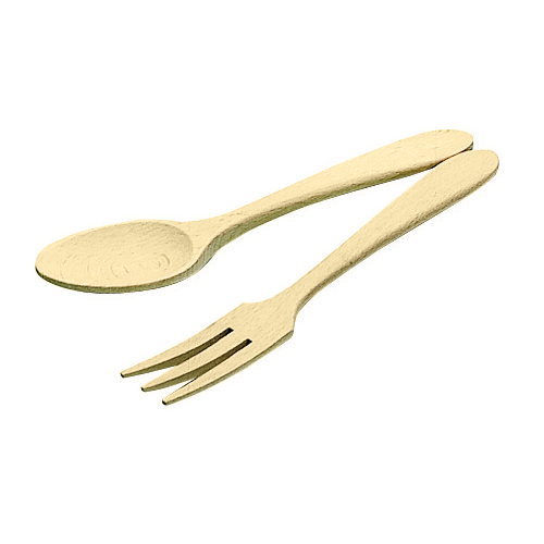 Coppia posate, cucchiaio + forchetta