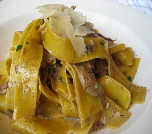 pappardelle fatte in casa