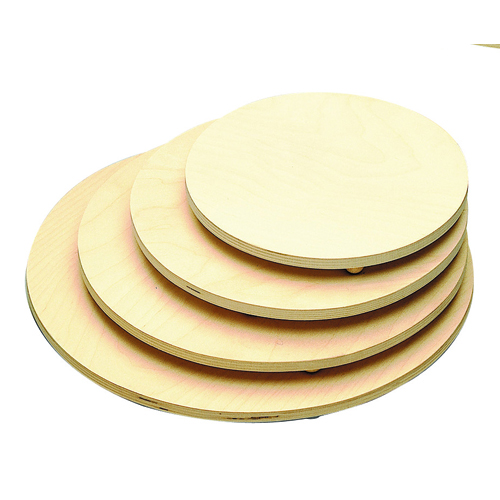 Tagliere per pizza tondo con piedini