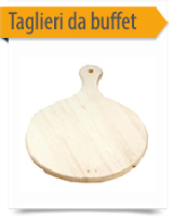 Taglieri da buffet in legno